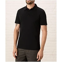Pact Men's Organic Cotton Luxe Stretch Jersey Slim Polo