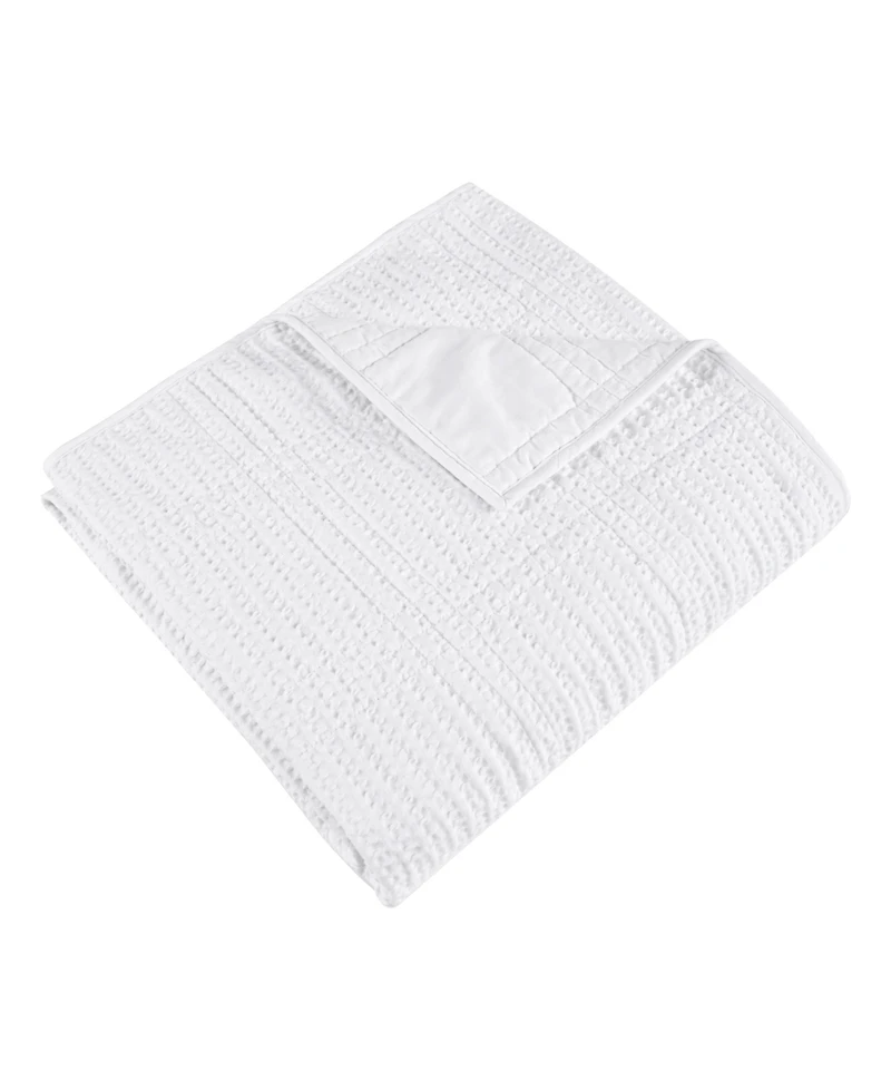 Levtex Cloud Waffle Textured Quilted Throw, 50" x 60"