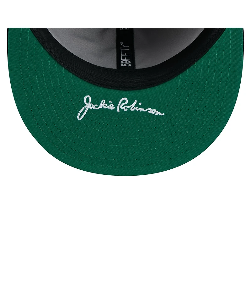 New Era Men's Navy New York Yankees 2025 Jackie Robinson Day Retro crown 59FIFTY Unstructured Hat