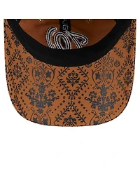New Era Women's Brown Washington Nationals Vintage Deco 9TWENTY Adjustable Hat