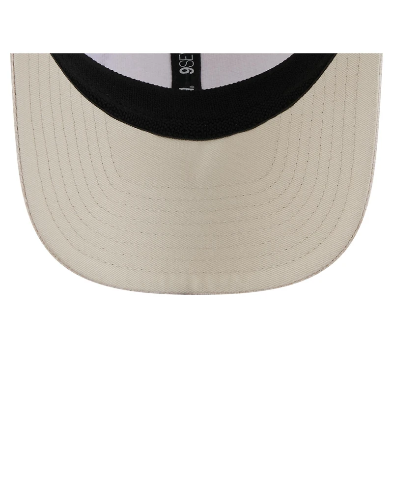 New Era Men's Natural Cleveland Browns Flawless 9SEVENTY Stretch-Snap Hat