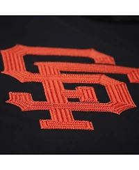 Mitchell & Ness Men's Willie Mays Black San Francisco Giants Legends Collection Vintage Satin Full-Snap Jacket