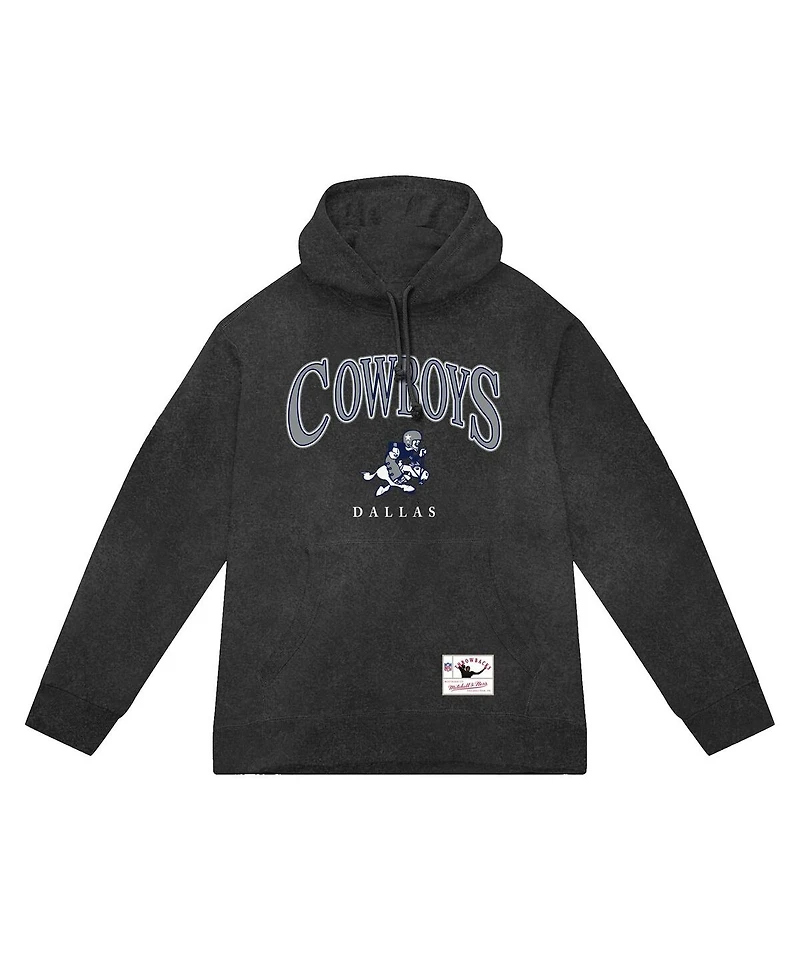 Mitchell & Ness Men's Gray Dallas Cowboys Slot Pullover Hoodie
