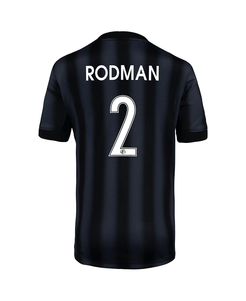 Nike Big Boys and Girls Trinity Rodman Black Washington Spirit 2025 Blackout Kit Replica Player Jersey