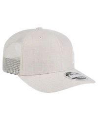 New Era Men's Light Beige Athletics Flawless 9SEVENTY Stretch Snap Hat