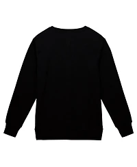 Mitchell & Ness Men's Black Seattle Seahawks Basic Fleece Pullover Sweatshirt