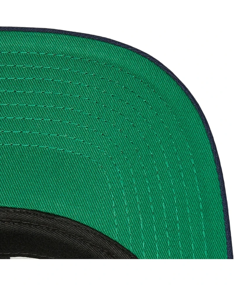 Mitchell & Ness Men's Navy Columbus Blue Jackets Core Team Ground Pro Adjustable Hat