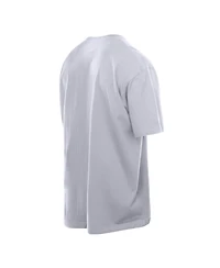 New Era Men's White Los Angeles Lakers Throwback Prep Oversized T-Shirt