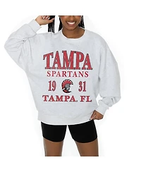 Gameday Couture Women's White Tampa Spartans Premium Fleece Pullover Sweatshirt