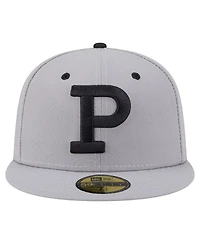 New Era Men's Gray Portland Sea Dogs Authentic Collection 59FIFTY Hat