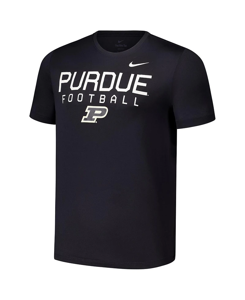 Nike Men's Black Purdue Boilermakers 2024 Military Appreciation Legend Performance T-Shirt