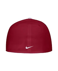 Nike Men's Crimson Washington State Cougars On-Field Baseball Performance Fitted Hat