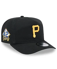 New Era Men's Black Pittsburgh Pirates 2025 Jackie Robinson Day Golfer Adjustable Hat