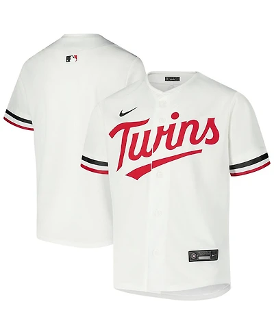 Nike Big Boys and Girls White Minnesota Twins Home Game Jersey