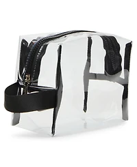 Madden Girl Eddiec Clear Zippered Pouch