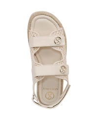 Sam and Libby Women's Austin Double Strap Flatform Sandals