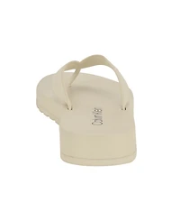 Calvin Klein Women's Waves Flat Thong Sandals