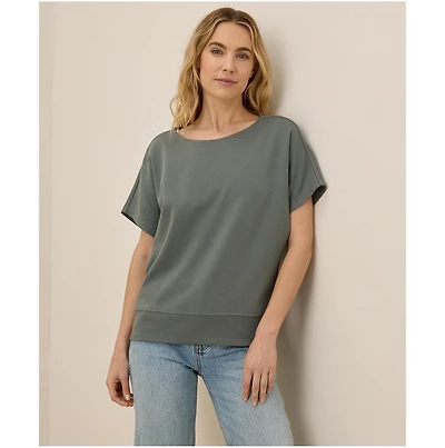 Pact Women's Organic Cotton Airplane Dolman Top