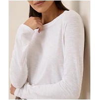 Pact Women's Organic Cotton Featherweight Slub Long Sleeve Tee