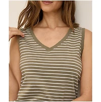 Pact Women's Organic Cotton Softspun V-Neck Tank