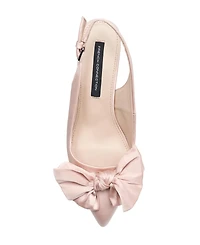 French Connection Ladies Quinnbow Slingback Kitten Heel