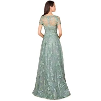 Lara Women's Tonal Lace Ballgown