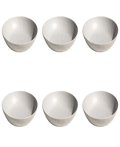 Abode Homewares Melamine 6-Pc. Low Bowls, Service For 6