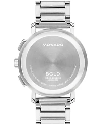 Movado Men's Bold Evolution 2.0 Swiss Quartz Chrono Stainless-Steel Watch, 42mm