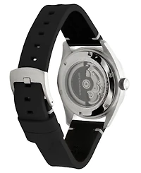 Spinnaker Men's Fleuss Automatic Black Leather Strap Watch, 43mm
