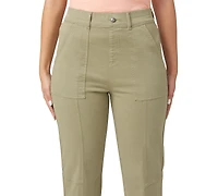 Hue Women's High-Rise Stretch Utility Skimmer Pants