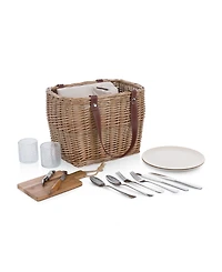 Picnic Time Terrabella Handwoven 15-Piece Picnic Basket