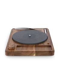 Toscana Turntable Acacia and Slate Cheese Board Set