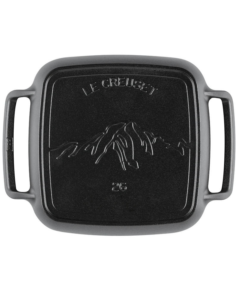 Le Creuset Alpine Outdoor Collection Enameled Cast Iron 10.25" Grill Pan