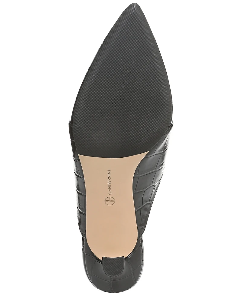 Giani Bernini Women's Britaa Croco Kitten Heel Mules, Created for Macy's