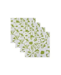 Tableau Blooms Set of 4 Napkins, 8.25" x 8.25"