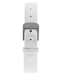 Laura Ashley Women's Quartz White Leather Watch, 20mm