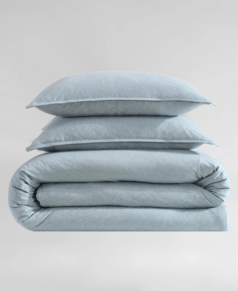 Calvin Klein Modern Cotton Melange Jersey 3 Piece Comforter Set