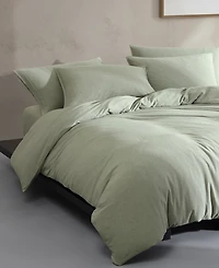 Calvin Klein Modern Cotton Melange Tencel Jersey 3 Piece Duvet Cover Set