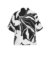 City Chic Plus Size Tie Print Shirt