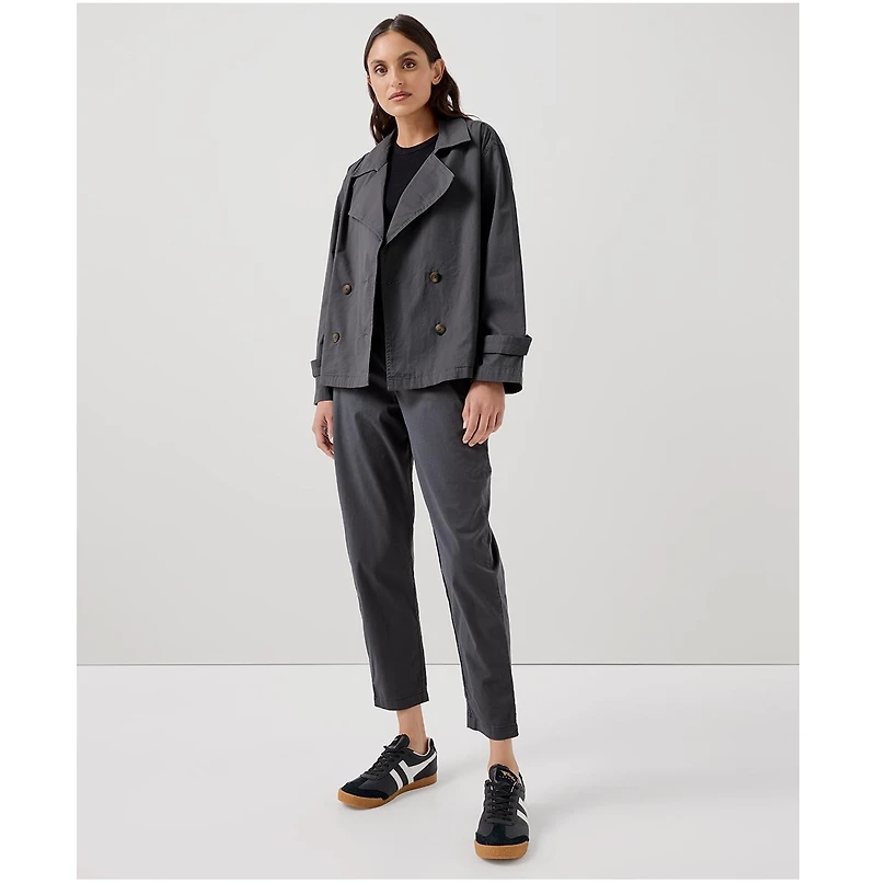 Pact Women's Organic Cotton Boulevard Brushed Twill Chino