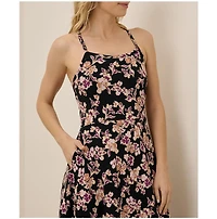 Pact Women's Organic Cotton Fit & Flare Midi Dress - Shorty