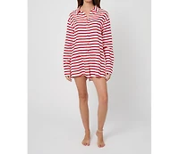 WeWoreWhat Women's Linen Beach Romper