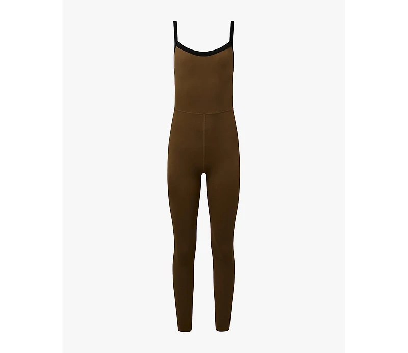 WeWoreWhat Women's Contrast Strap Jumpsuit
