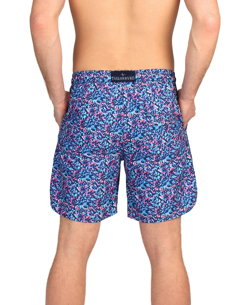 Tailorbyrd Men's Paint Dots Swim Shorts