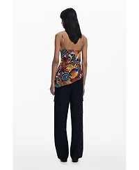 Desigual Women's T-shirt designed by Mr. Christian Lacroix