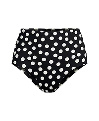 Lands' End Plus Sculpting Suit High Waisted Bikini Bottoms