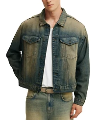Cotton On Men's Denim Trucker Jacket