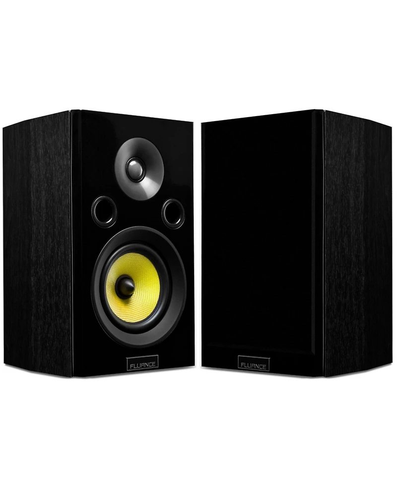 Fluance Signature HiFi Surround Sound Home Theater 5.1 Channel Speaker System including 3-Way Floorstanding Tower, Center Channel, Rear Surrounds and