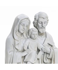 LuxenHome Off White Polyresin Holy Family 1.6-Feet Tall Statue