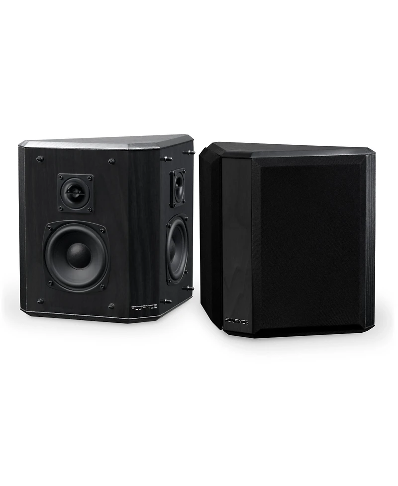 Fluance Elite High Definition 2-Way Bipolar Surround Speakers for Wide Dispersion Sound Home Theater Systems